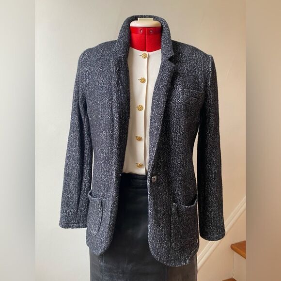 🇫🇷 Des Petits Hauts Wool Blend Blazer - Picture 13 of 13